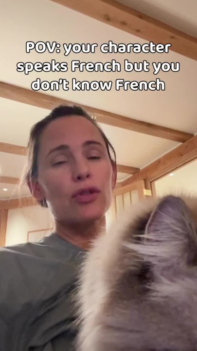 Jennifer Garner parle français