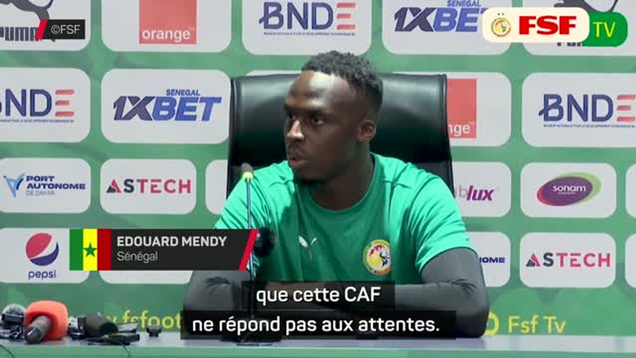 Sénégal - Mendy : "Aujourd'hui, cette CAF ne répond pas aux attentes"