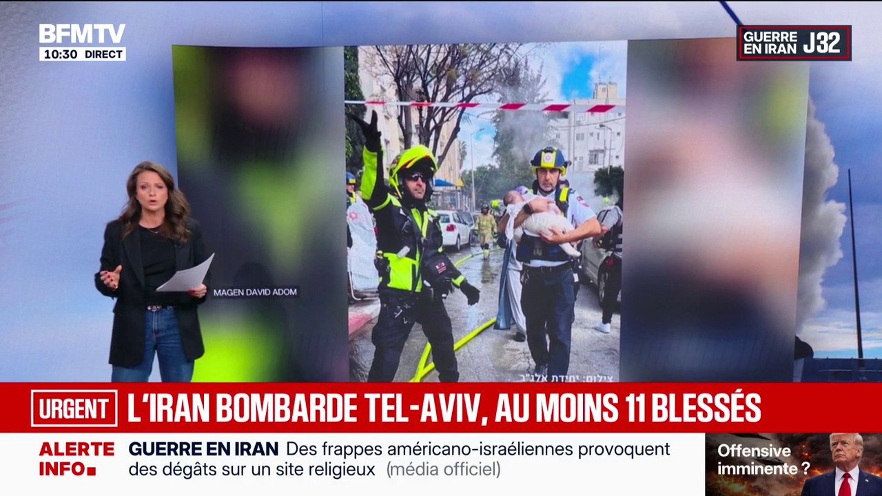 Guerre au Moyen-Orient: plusieurs blessés en Israël après des tirs de missiles iraniens, Téhéran visé par des bombardements massifs