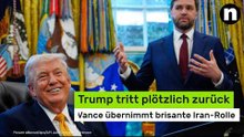 Donald Trump: US-Präsident tritt plötzlich zurück - Vance übernimmt brisante Iran-Rolle