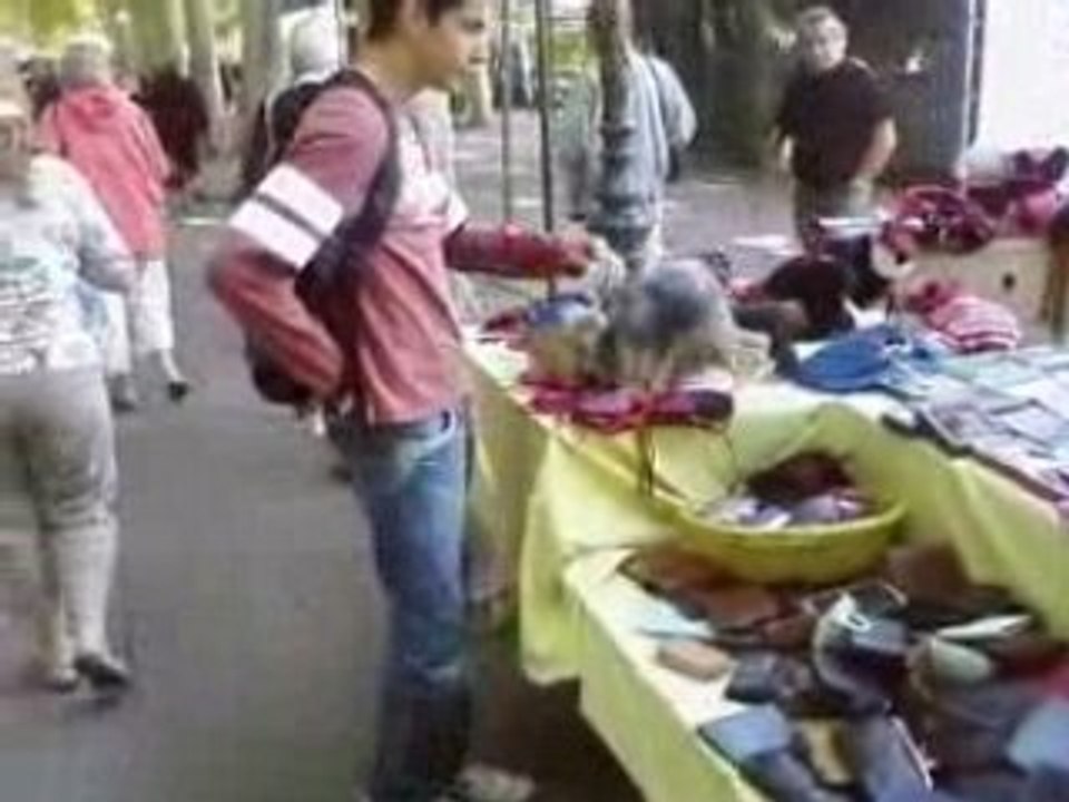 John au marché