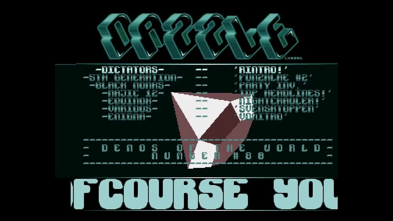Amiga Demo Demos Of The World 80 by Dazzle