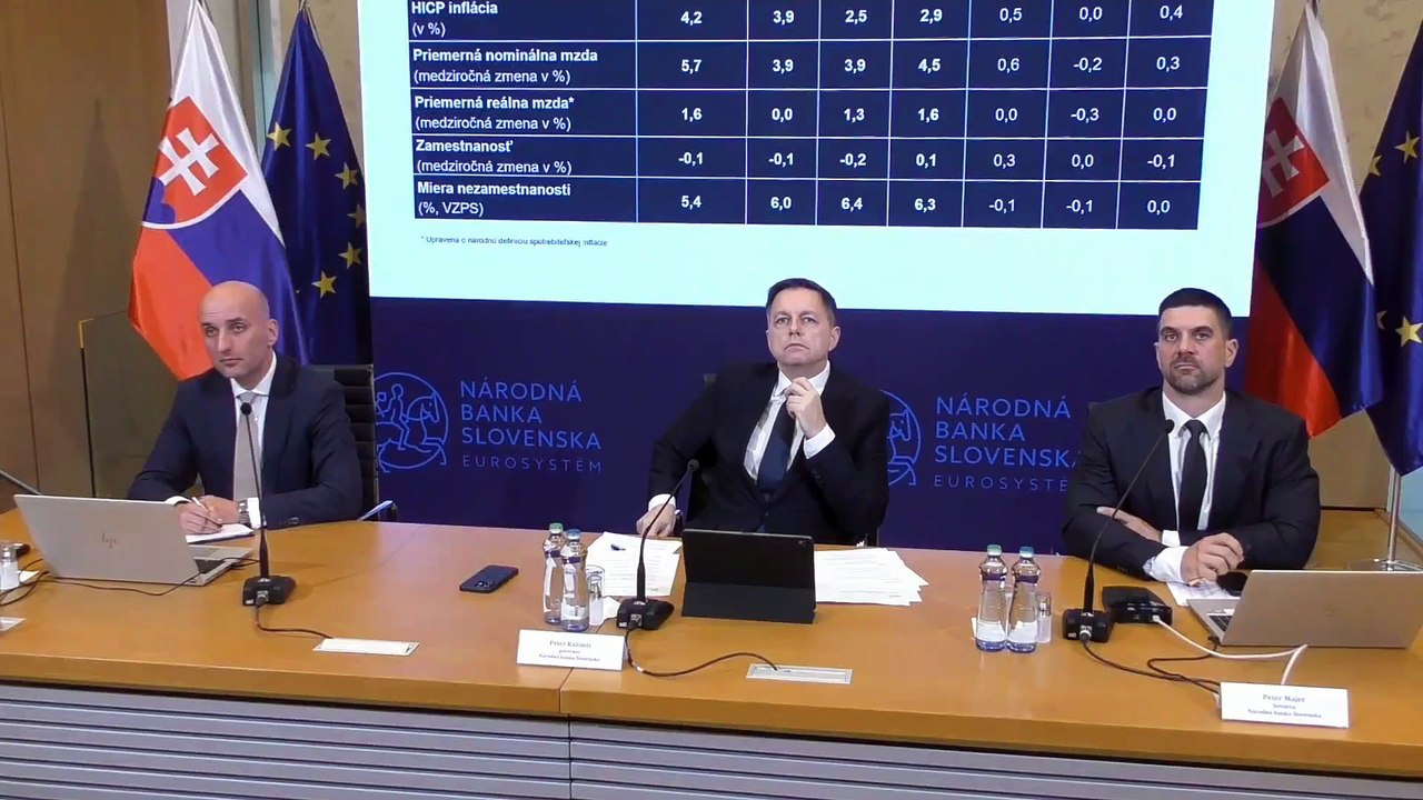 ZÁZNAM: SR tento rok porastie pomaly alebo vôbec, podľa trvania konfliktu v Iráne