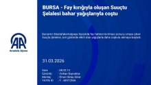 Bursa'nın doğa harikası coştu!