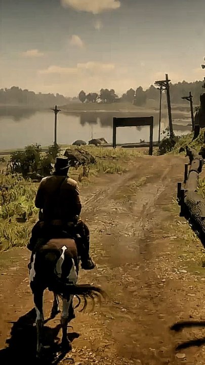 Arthur Morgan's Epic Horse Ride | RDR2 PS4 Slim | YouTube Short