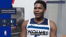 'Like a kid in a candy store' - Edwards delighted to make Timberwolves return