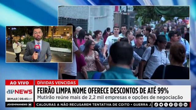 Feirão Limpa Nome para renegociar dívidas vai até quarta (1º)