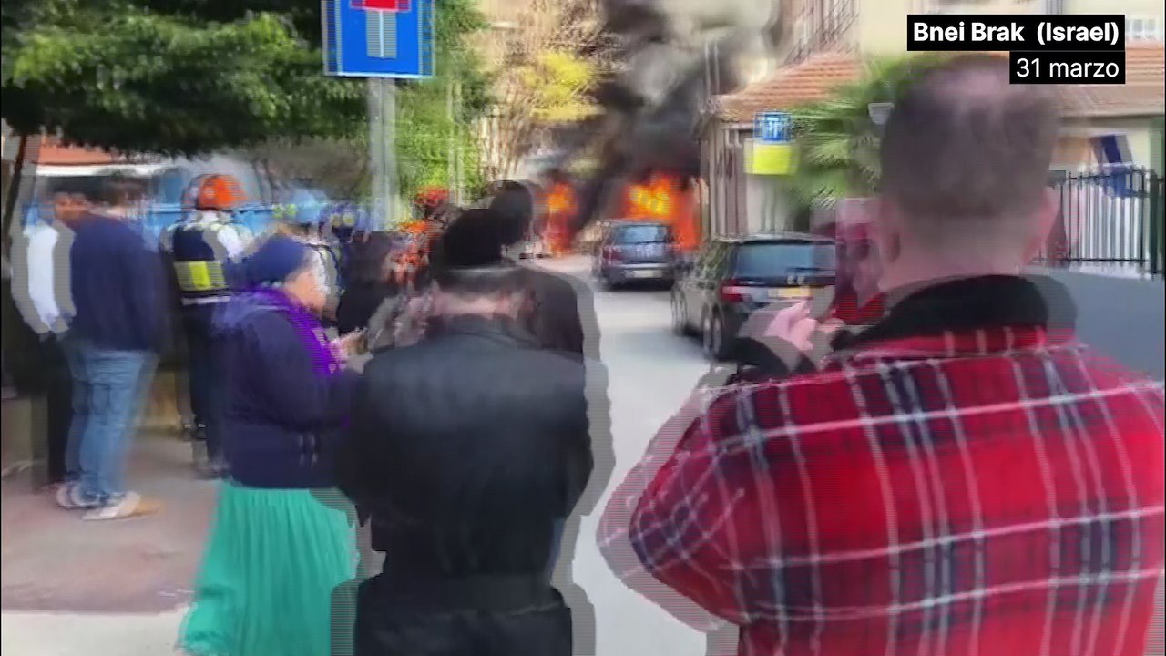 Ocho heridos leves en Israel por el impacto de proyectiles lanzados desde Irán