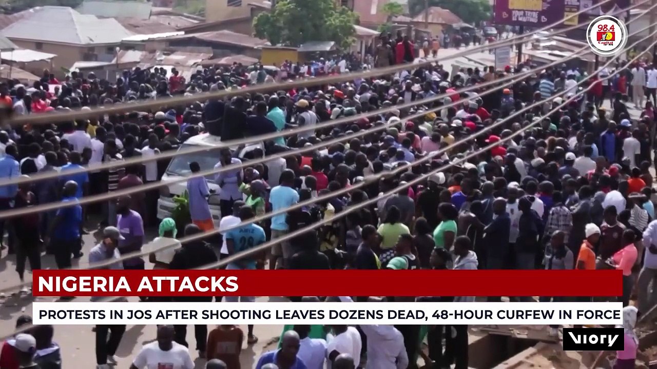Protests in Jos after shooting leaves dozens dead, 48-hour curfew in force