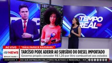 SP: Tarcísio de Freitas pode aderir ao subsídio do diesel importado | TEMPO REAL