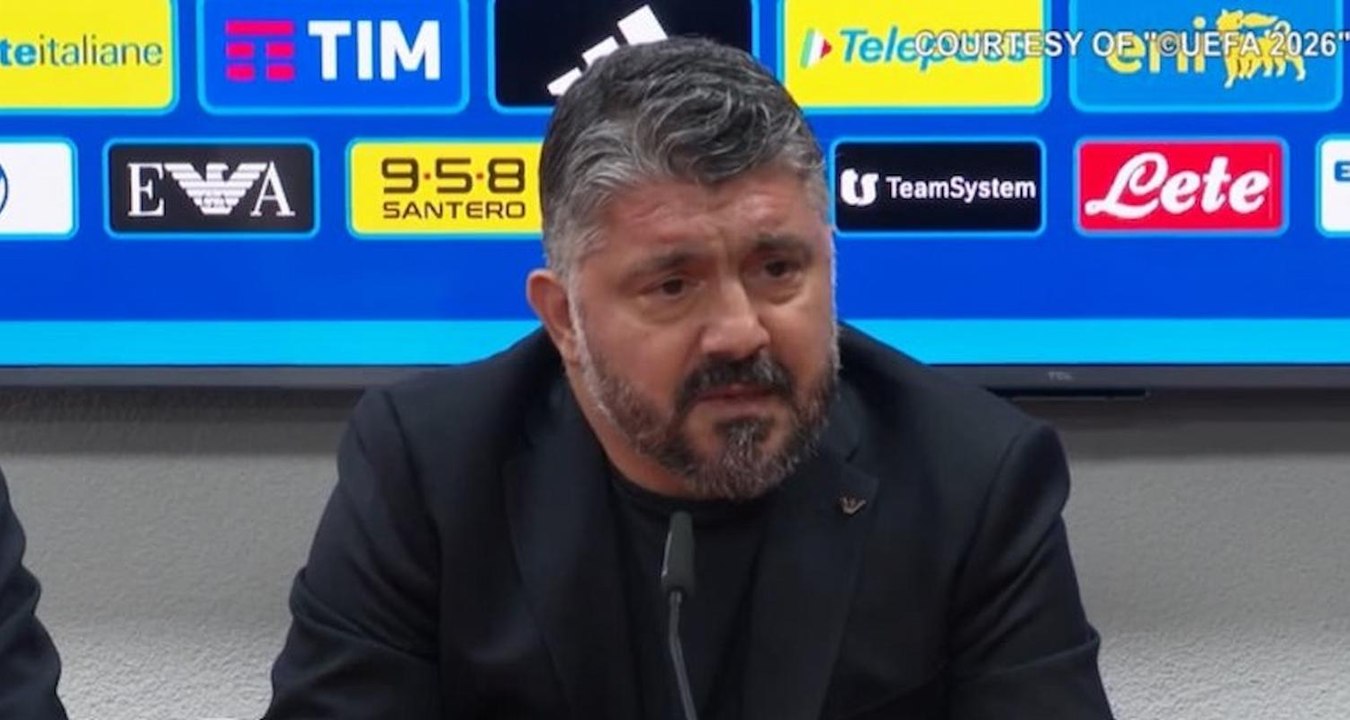 VIDEO / Gattuso: "Dzeko, uomo di grandi valori. Parla per lui la carriera"