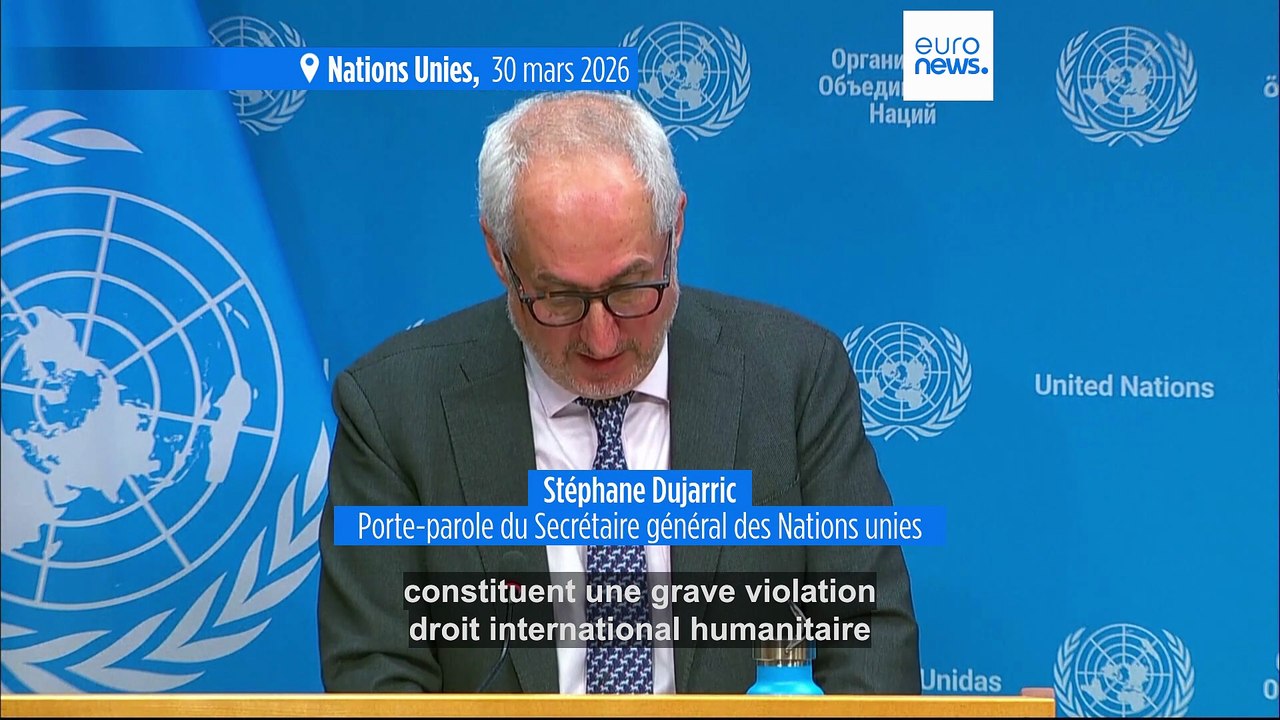 Session d'urgence du Conseil de sécurité des Nations unies après la mort de soldats de la paix au Liban