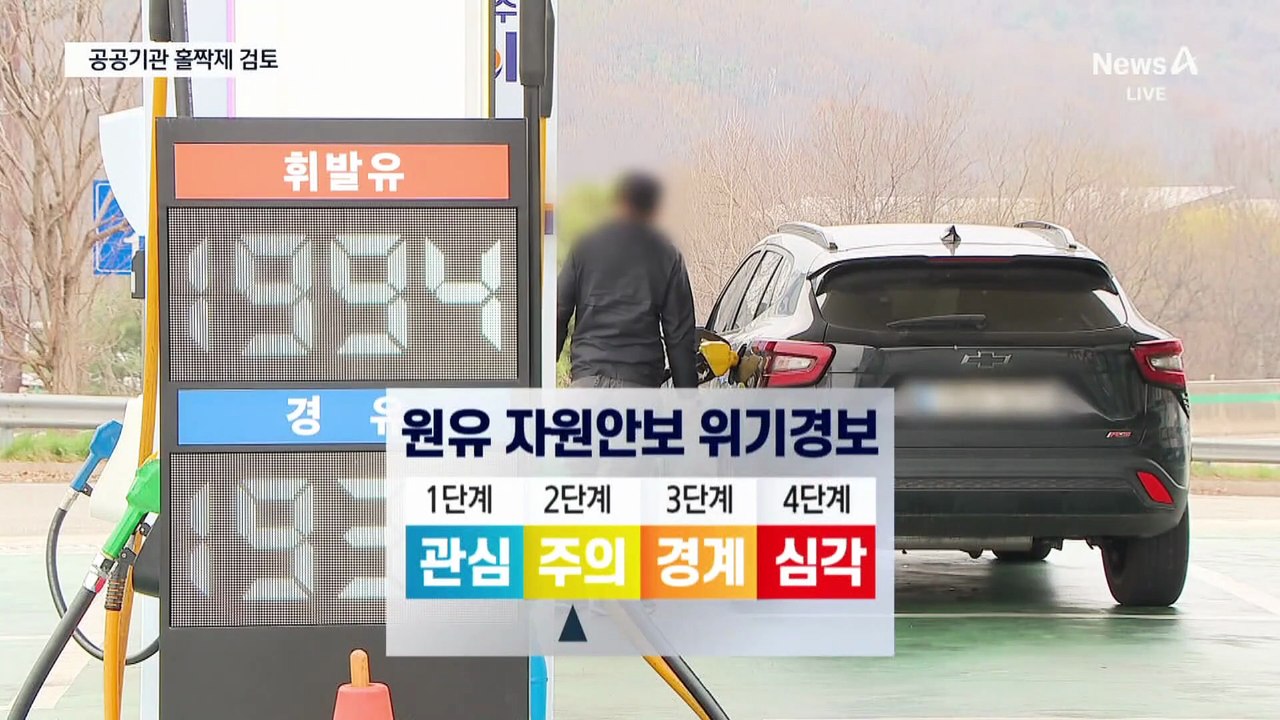 공공기관 5부제→홀짝제 논의…위기 경보 격상 검토