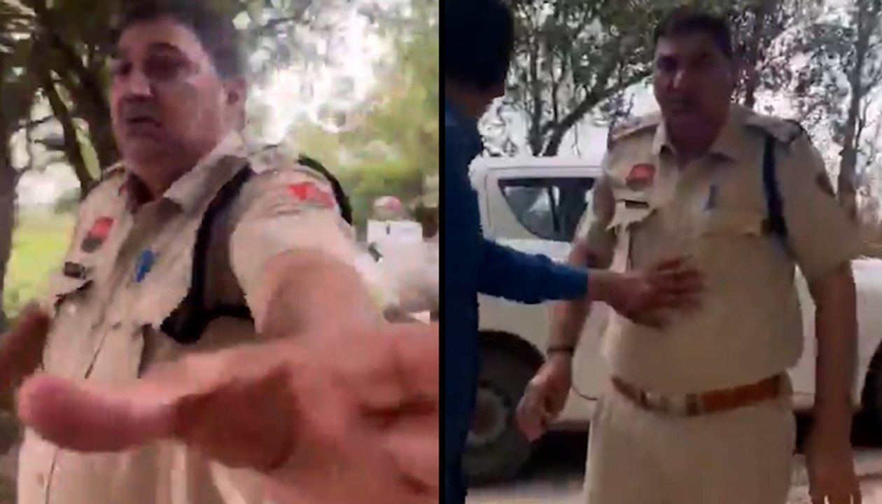 Haryana Cop Accused of Bullying Vendor Over Fruits, Video Sparks Outrage