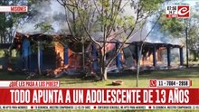 Acusan a pibe de haber iniciado devastador incendio en un histórico colegio