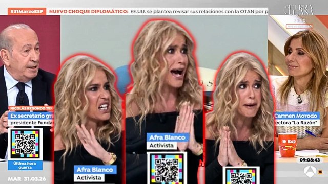 Nicolás Redondo y Carmen Morodo hunden a la sanchista Afra Blanco: «El carné está bien pagado»
