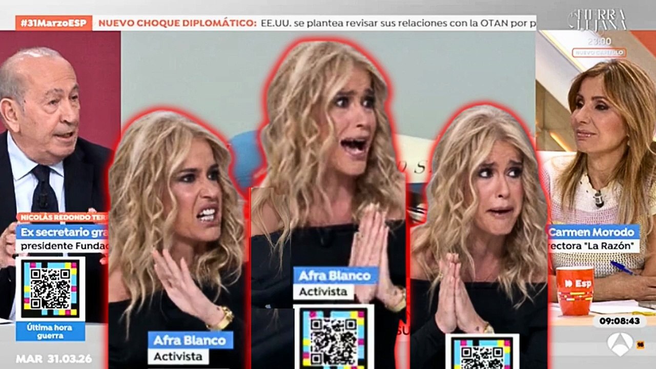Nicolás Redondo y Carmen Morodo hunden a la sanchista Afra Blanco: «El carné está bien pagado»