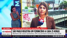 São Paulo registra um feminicídio a cada 25 horas em 2026