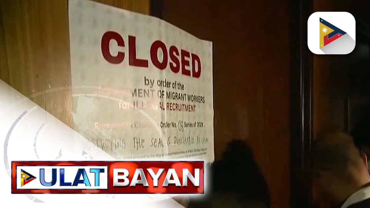 Recruitment agency sa Binondo, Manila, ipinasara ng DMW | ulat ni Sheila Natividad