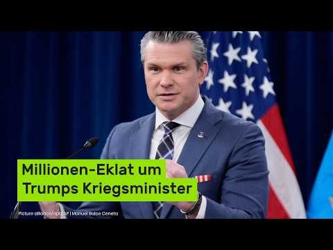 Pete Hegseth: Millionen-Eklat um Trumps Kriegsminister - das könnte sein Ende bedeuten