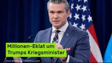 Pete Hegseth: Millionen-Eklat um Trumps Kriegsminister - das könnte sein Ende bedeuten