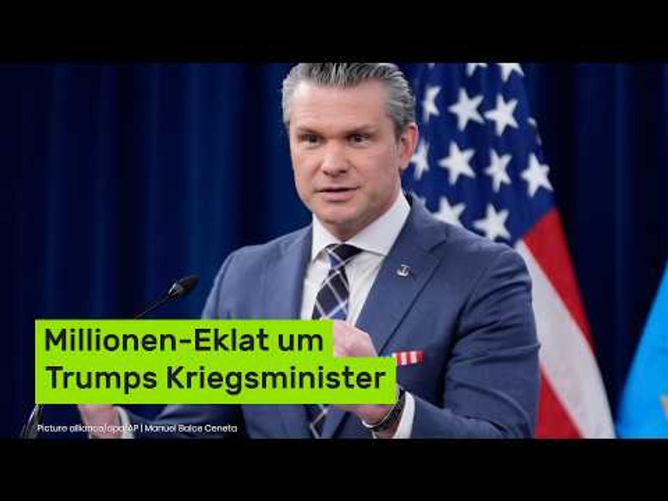 Pete Hegseth: Millionen-Eklat um Trumps Kriegsminister - das könnte sein Ende bedeuten