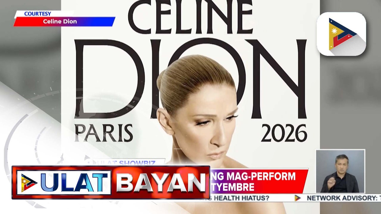 Celine Dion, nakatakdang magtanghal sa France | ulat ni Ice Martinez