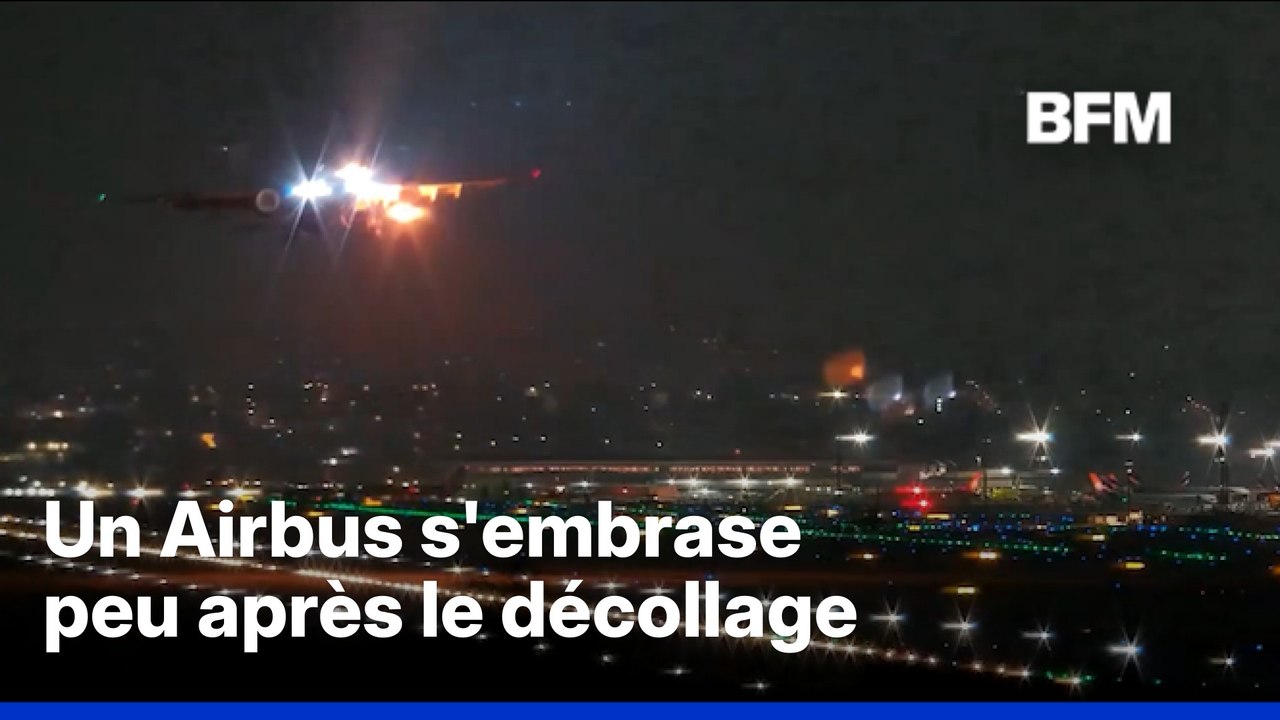 Un Airbus reliant São Paulo à Atlanta contraint de faire demi-tour suite à l'embrasement d'un moteur