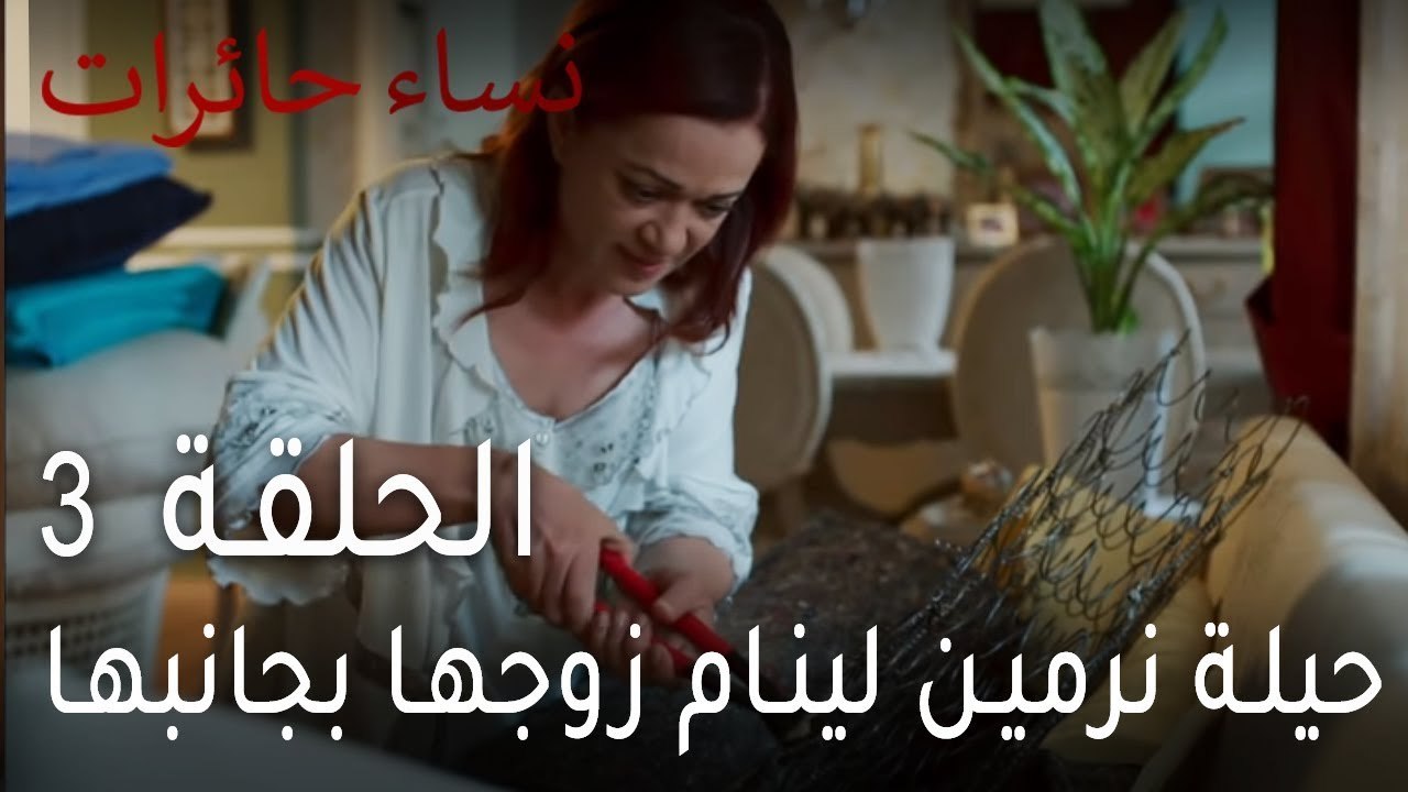 نساء حائرات الحلقة 3 - حيلة نرمين لينام زوجها ب...