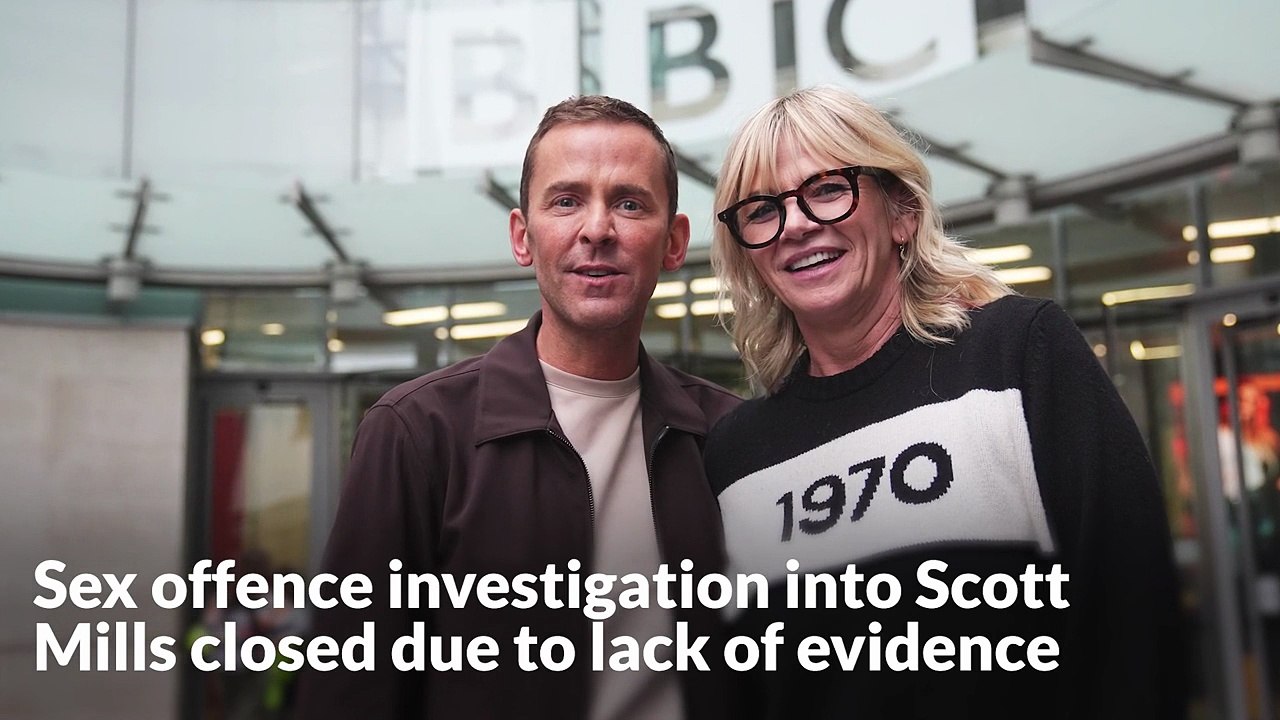 Sex offence investigation into Scott Mills closed due to lack of evidence