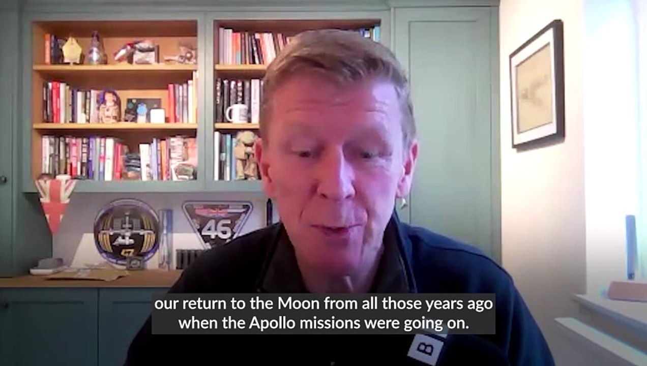 British astronaut Tim Peake says UK can be 'very proud' being part of Artemis II Moon mission