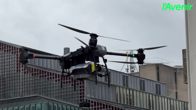 Des drones pour transporter des produits médicaux au CHU de Liège