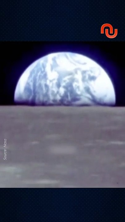 Le premier "lever de Terre" filmé depuis la Lune !