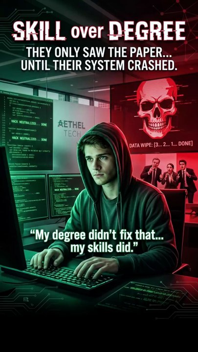 No Degree? No Problem! Self-Taught Coder Saves Company in 60 Seconds 🔥