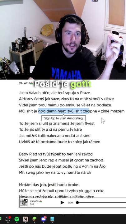 🎶 Můj nejhorší (nebo nejlepší?) zpěv na streamu 😂🔥