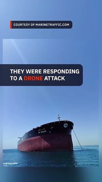 Kuwaiti loaded oil tanker ablaze in Dubai port after Iranian attack