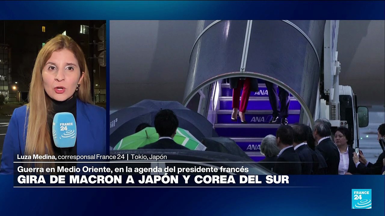 Macron llega a Japón para reunirse con Takaichi en medio de tensiones en estrecho de Ormuz