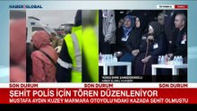 Şehit polis için tören düzenleniyor
