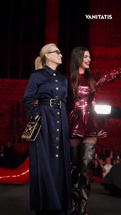 Comienza el tour de estilo de Anne Hathaway y Meryl Streep por 'El diablo se viste de Prada 2'