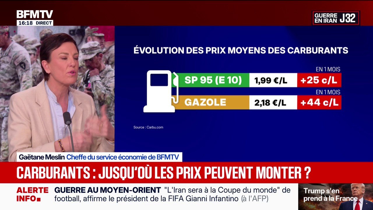 Hausse des carburants: jusqu'où les prix peuvent s'envoler?