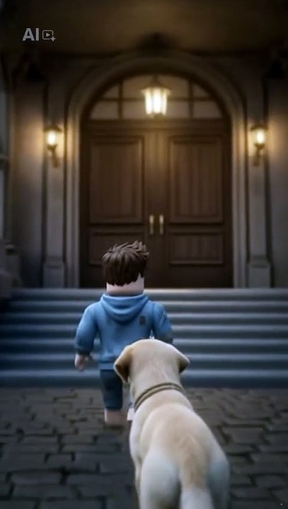 From Street to Royalty: A Homeless Boy's Brave Rescue! 🏰🐕"A poor boy and his loyal dog find a mysterious golden scroll in the rain... but little did they know it would lead them to a dangerous mission inside a royal mansion! 🌧️📜  Watch this emotional