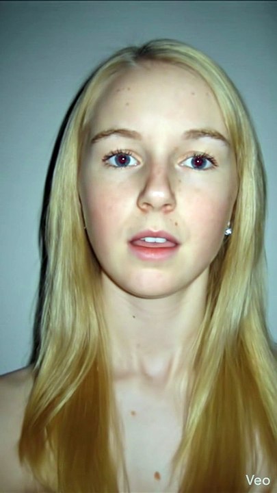 Female neck stretching 1 (AI edition)