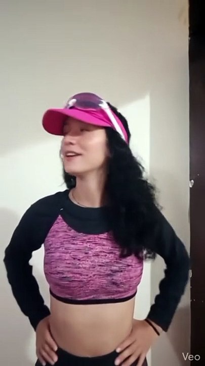 Female neck stretching 2 (AI edition)