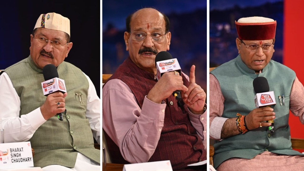 क‍ितना बदल रहा उत्तराखंड? आजतक पर पूछे गए मंत्रियों से सीधे सवाल
