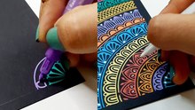 Indian artist wins the internet with her therapeutic Mandala art
