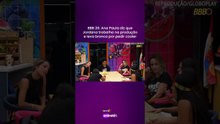 BBB 26: Ana Paula diz que Jordana trabalha na produção e leva bronca por pedir cooler #shorts