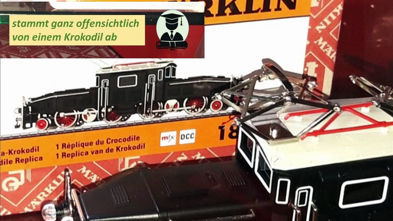 Schock: Märklins 'Krokodil' - ein Alligator?