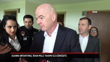 FIFA Başkanı Gianni Infantino, İran Milli Takımı ile görüştü