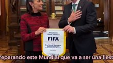 Garantizan Sheinbaum e Infantino una inauguración del Mundial 'histórica' y 'excepcional'