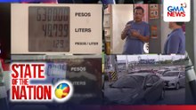 Panibagong round ng mega oil price hike, pasakit sa mga motorista | SONA